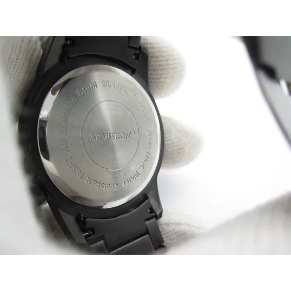 Men Armitron Quartz 165ft WR Analog 41mm Round Watch (I24) 